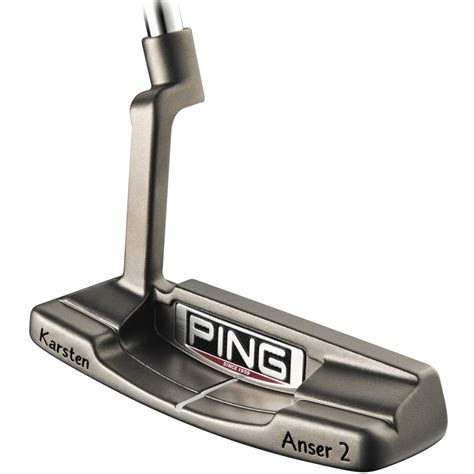It also appears to be one that was sold by Slazenger (shaft band depicts this). . Ping anser putter karsten